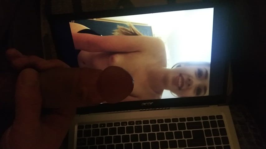 cumshot tribbing tribute gif
