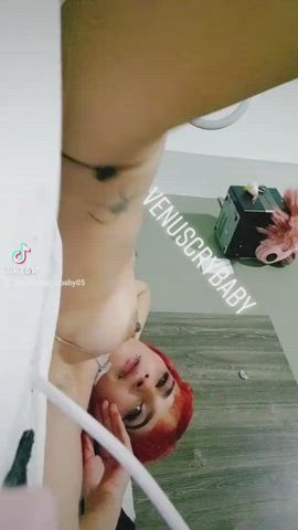 Latina Petite Topless gif
