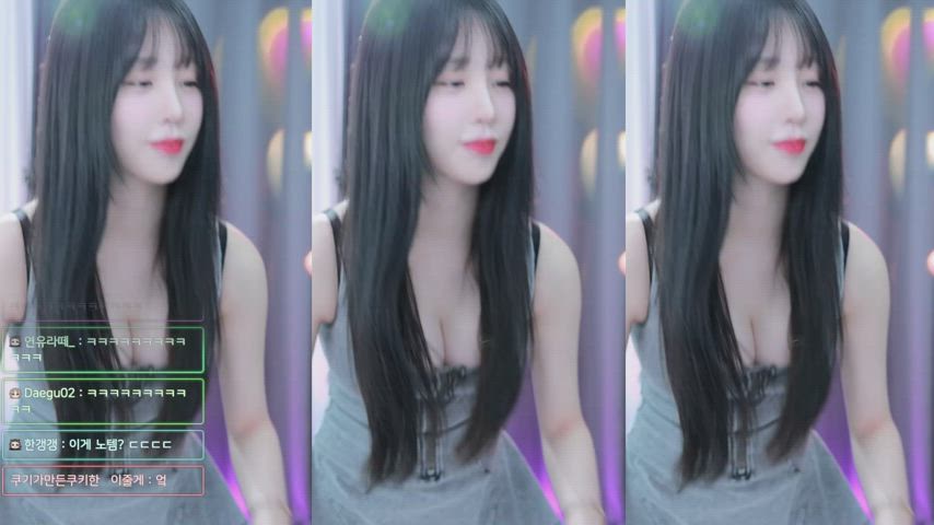 asian big tits dancing korean gif