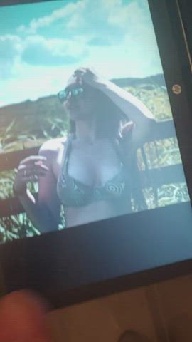 Cumshot Masturbating Tribute gif