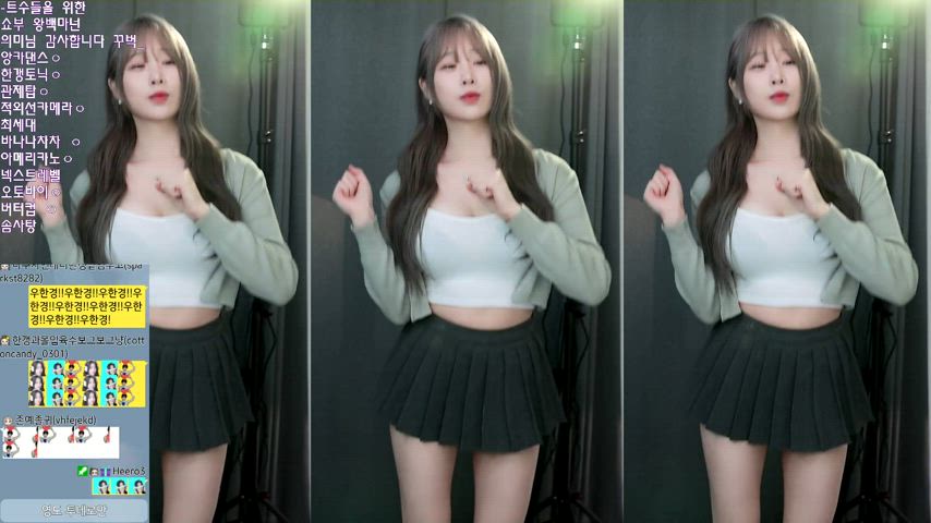 asian big tits dancing korean gif