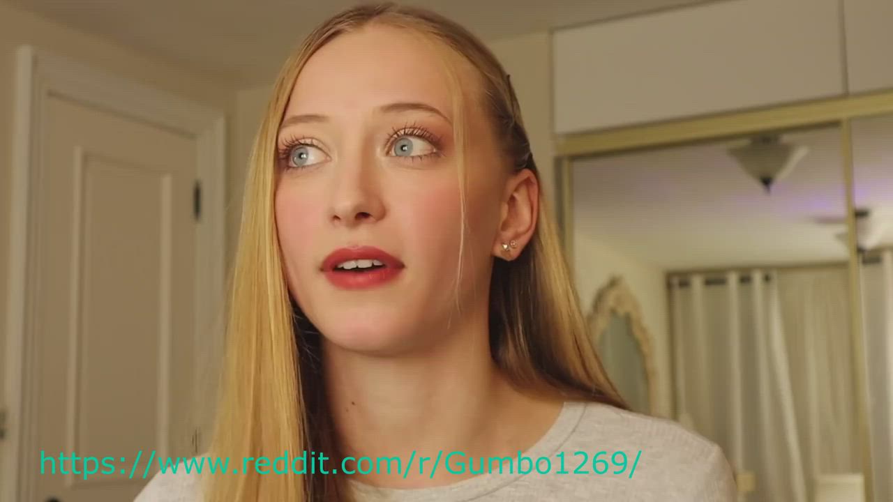 BBC BWC Babe Blonde Blowjob Cowgirl Model PMV TikTok Titty Fuck gif
