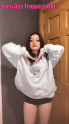 Ass Bubble Butt Teen TikTok gif