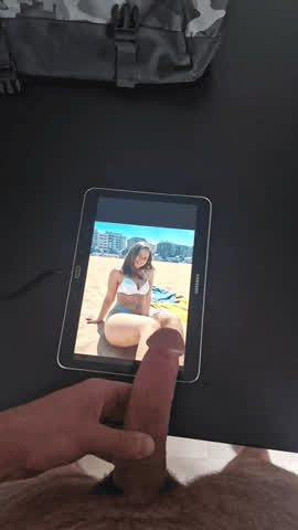 bikini cumshot teen gif