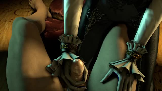 Bayonetta handjob