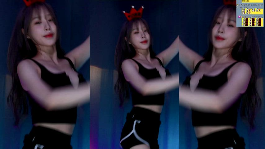 asian big tits dancing korean gif