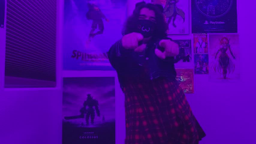 Crossdressing Dancing Homemade gif