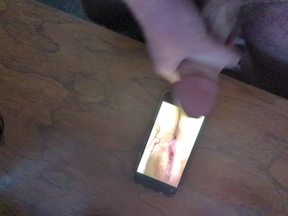 Cumshot Solo Tribute gif
