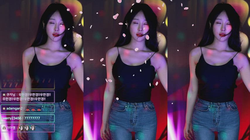 asian big tits dancing korean gif