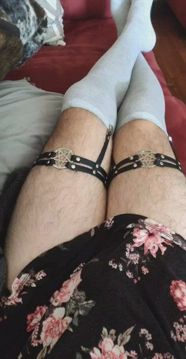 This outfit makes me feel like such a tease.
