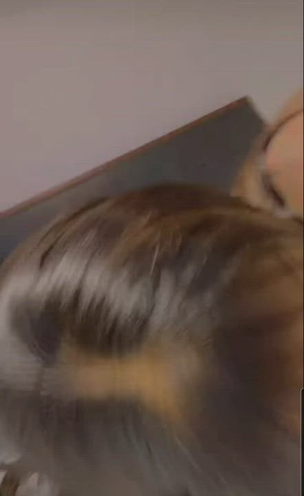 Amateur Bending Over Doggystyle Homemade Thong gif