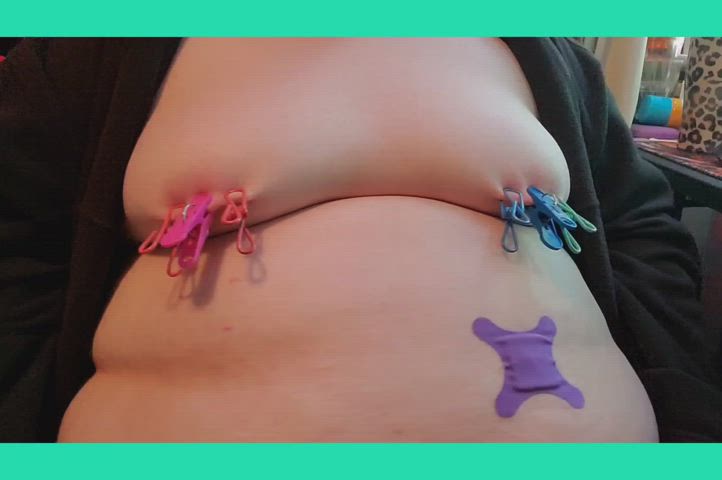 BBW SSBBW Small Tits gif