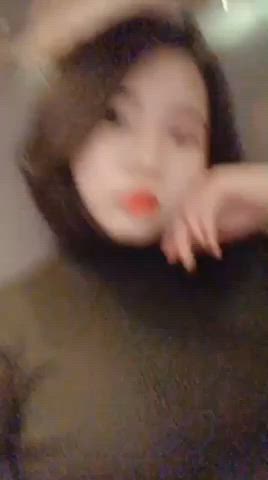 amateur asian big tits teen tits gif