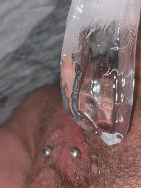 My libido won't cool down. I had to improvise.