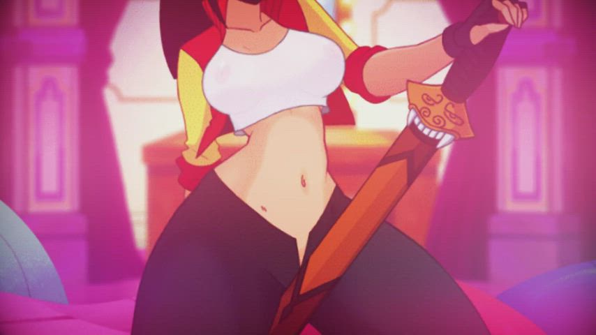 erection masturbating solo gif