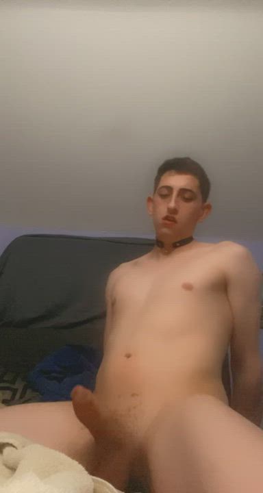 Cumming while bouncing on my dildo ?