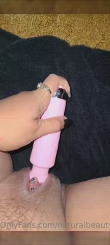 amateur clit masturbating onlyfans piercing pussy solo toy gif