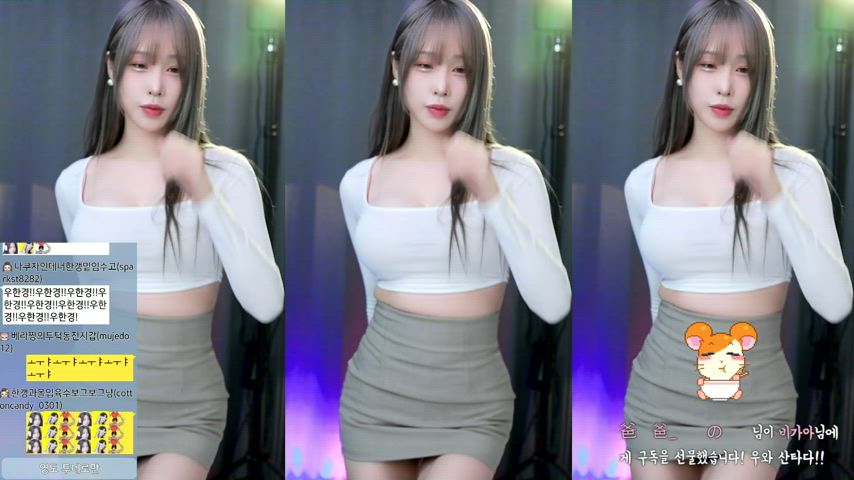 asian big tits dancing korean gif