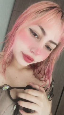nsfw onlyfans teasing tits gif