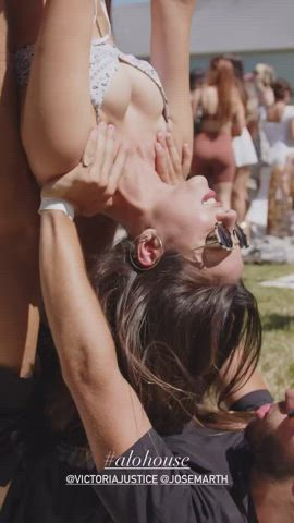 bikini cleavage victoria justice gif