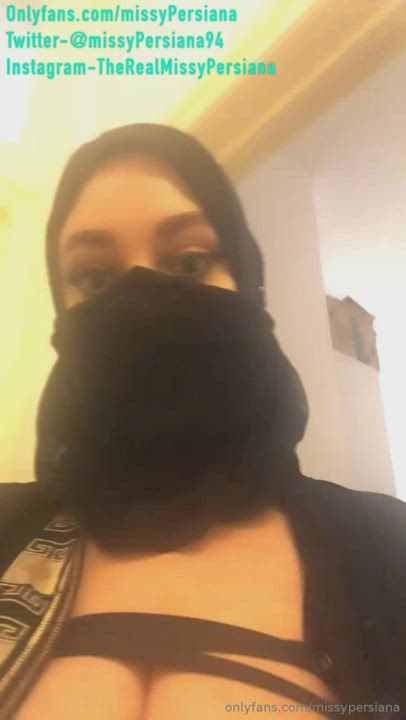 Arab Big Tits Camgirl Hijab Muslim gif