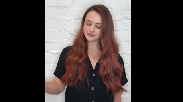 Katherine Langford (Copper Hair) Stunning Beauty