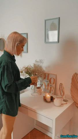 alt blonde petite teen tiktok tits gif