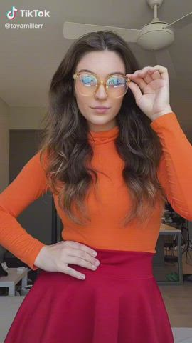 costume legs tiktok gif