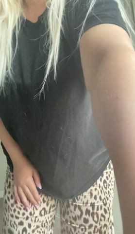 Bikini Blonde Boobs gif