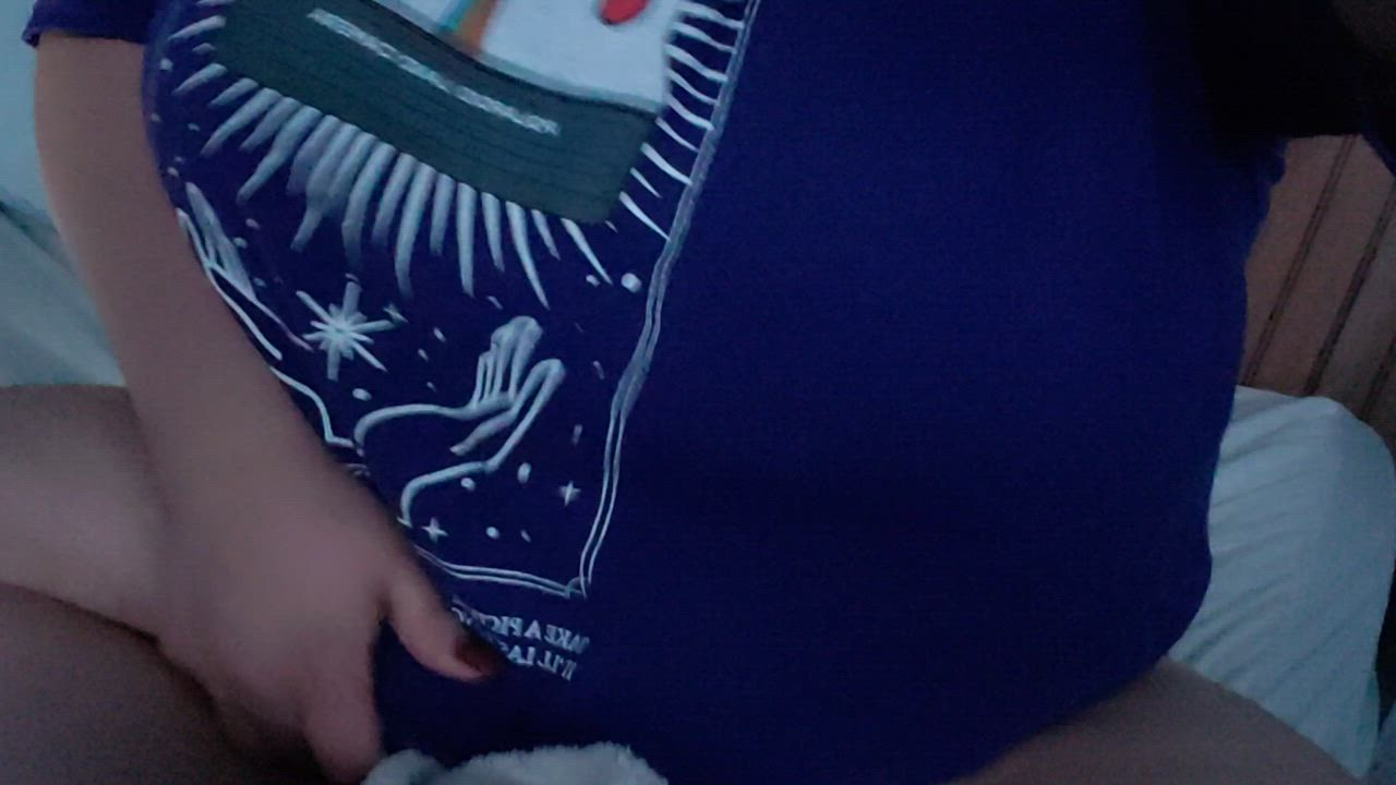 When I'm not sleeping naked, I love to sleep in just an oversize shirt and undies