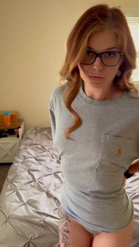 Do my little teen titties make your thick throbbing cock hard?