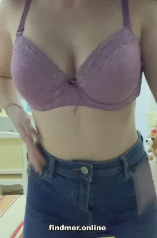 Amateur Big Tits Boobs Booty Hardcore Homemade Teen TikTok Tits gif