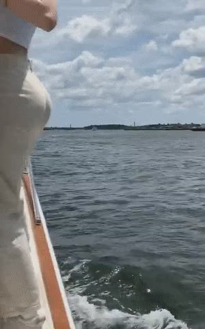 Boat Madelaine Petsch Pawg gif